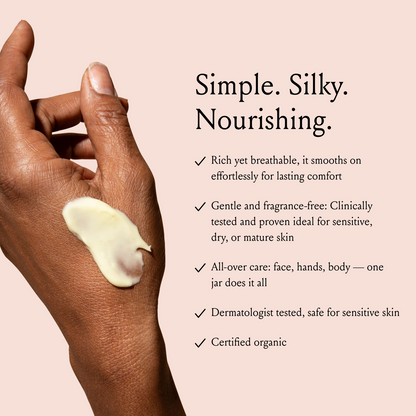 Boomsilk® Face Moisturizer Cream 8 oz | Rejuvenating Face Lotion, For Mature Skin, Olive Oil, Beeswax & Honey, Hydrating Body Lotion for Women